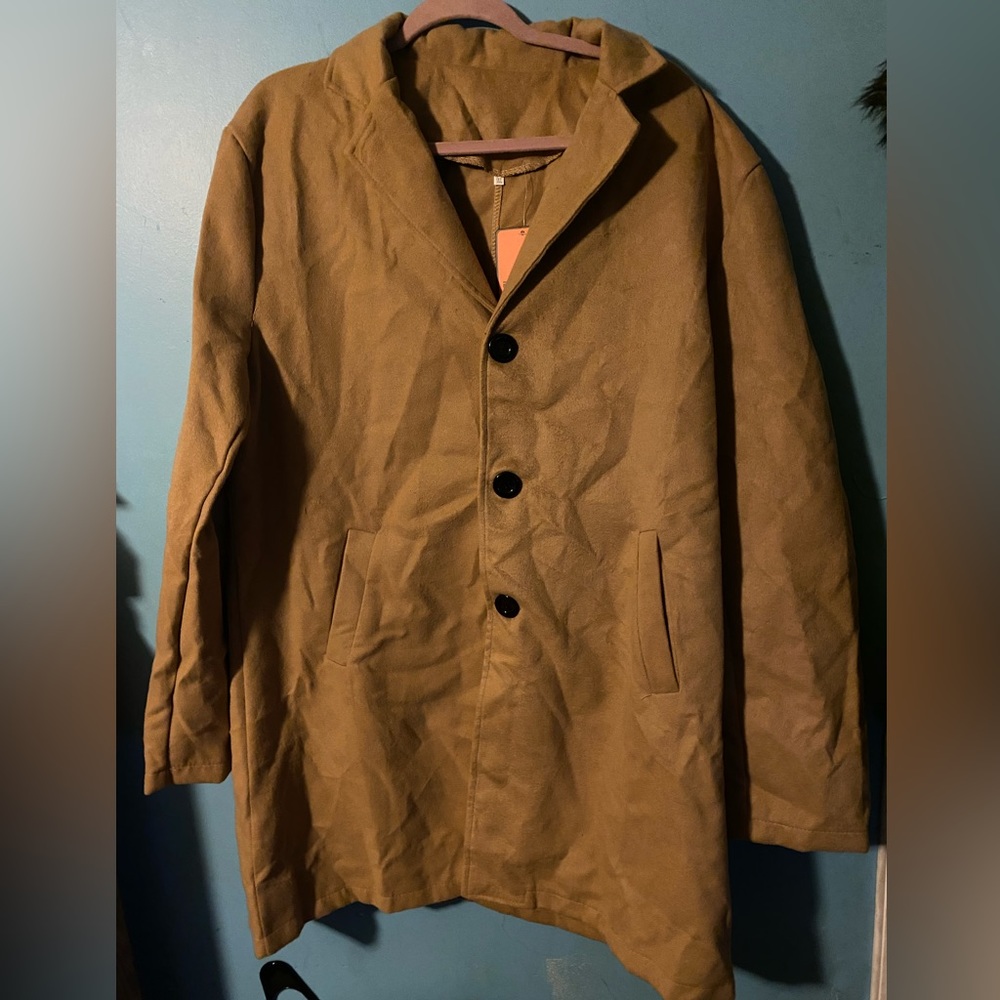 Plus size pea coat